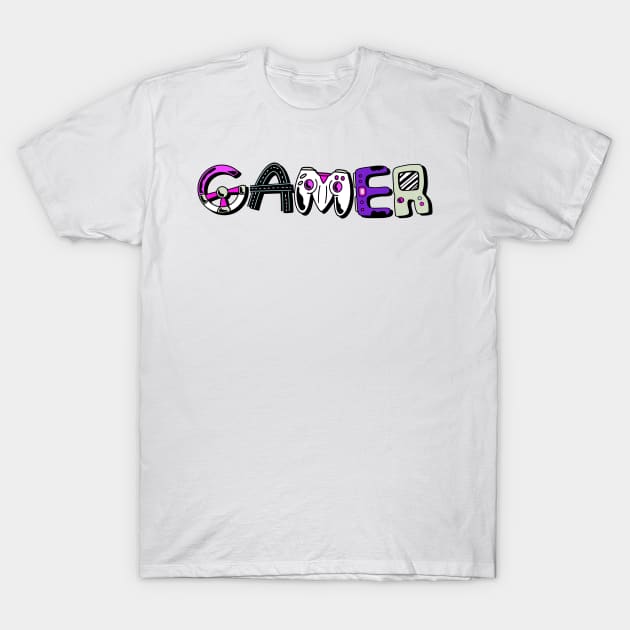 Gamer T-Shirt by aaallsmiles